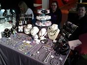 One of the stalls at our jewellery market