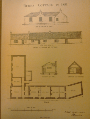 Architectural drawings made of the pub extension