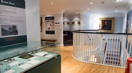 Burns House Museum in Mauchline. Photograph from www.http://eastayrshireleisure.com